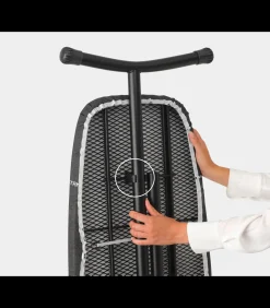 Discount Strijkplank D, 135x45 cm, hittebestendige parkeerplaats - Denim Black Wassen & Strijken