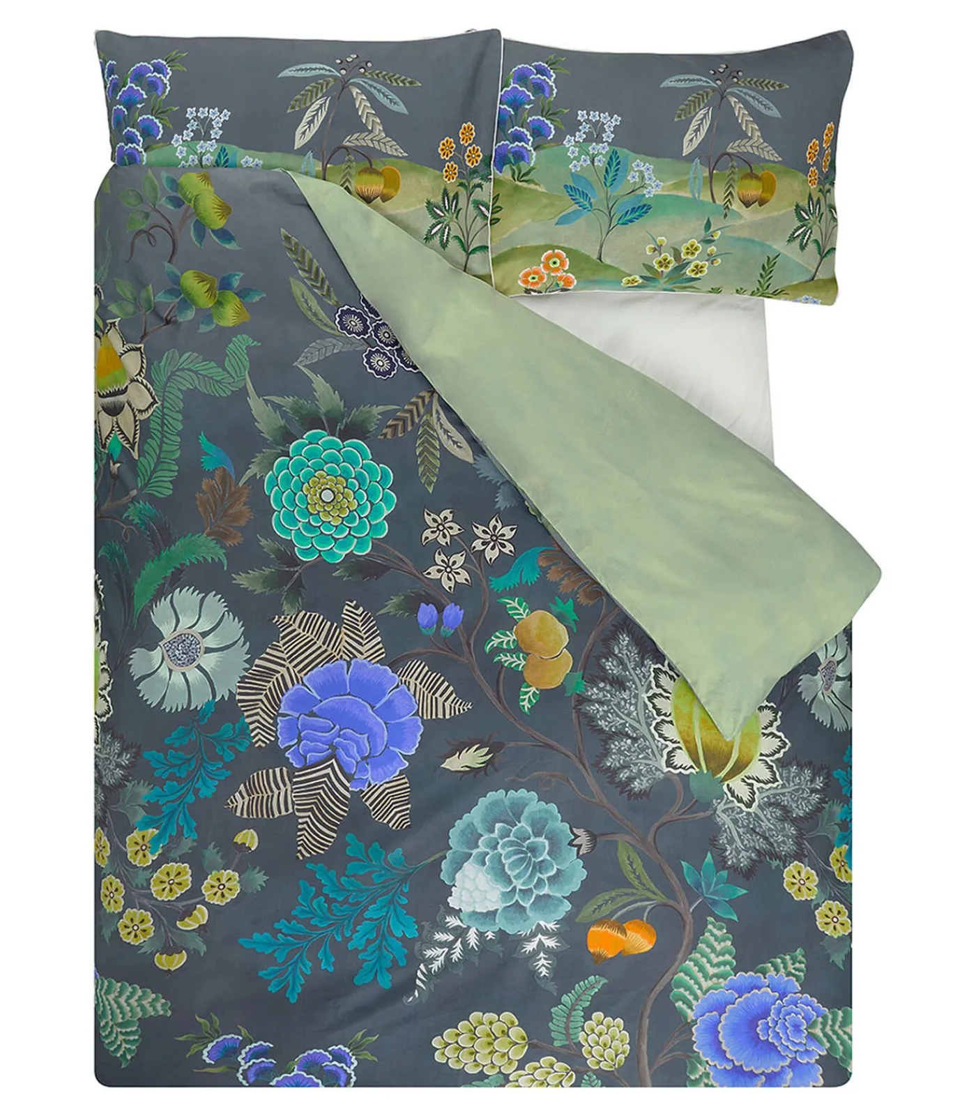 Outlet Brocart Décoratif - Effen dekbedovertrek in perkal katoen Dekbedovertrekken