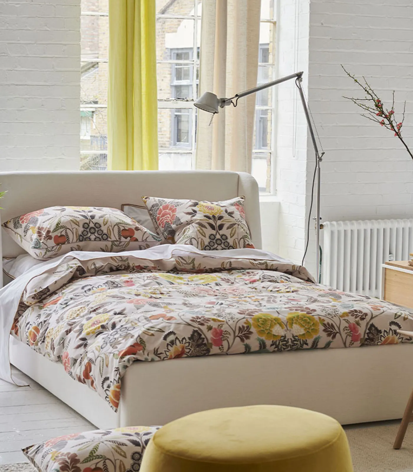 Clearance Brocart décoratif - Kussensloop in katoen perkal met print Kussenslopen