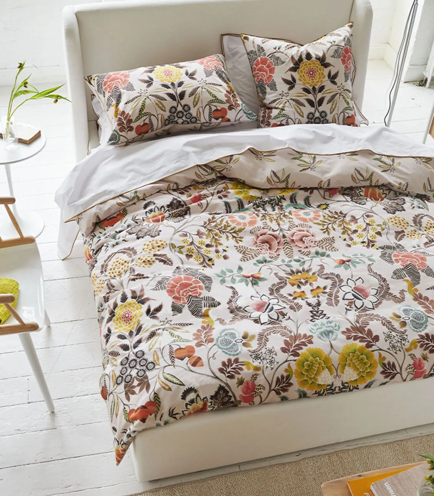 Clearance Brocart décoratif - Kussensloop in katoen perkal met print Kussenslopen