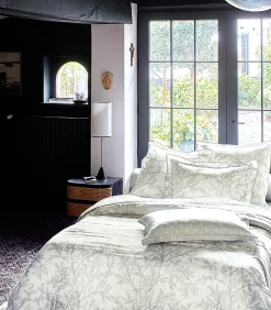 Online BROCELIANDE Brume - Kussensloop Jacquard katoen Kussenslopen