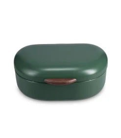 Clearance Broodtrommel 40x29xH19,5cm groen Crust Keukenaccessoires