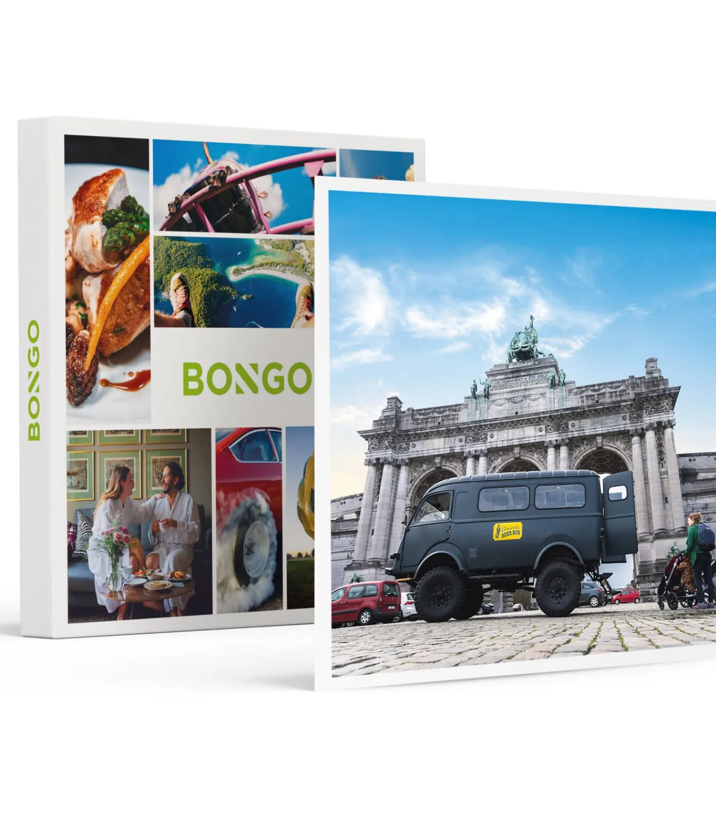 Outlet Bustour door Brussel in een vintage ambulance met bier voor 10 - Actie Geschenken