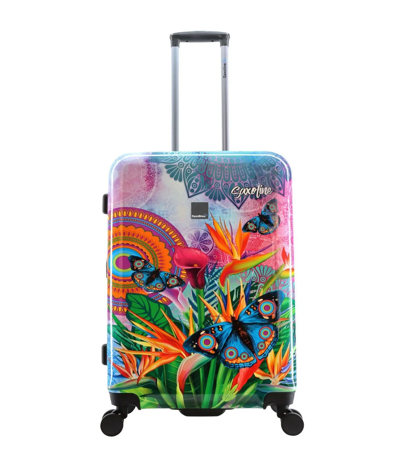 Discount Butterfly Nature Reiskofferset 55/67/77 cm (S/M/L) 8 wielen Trolleys