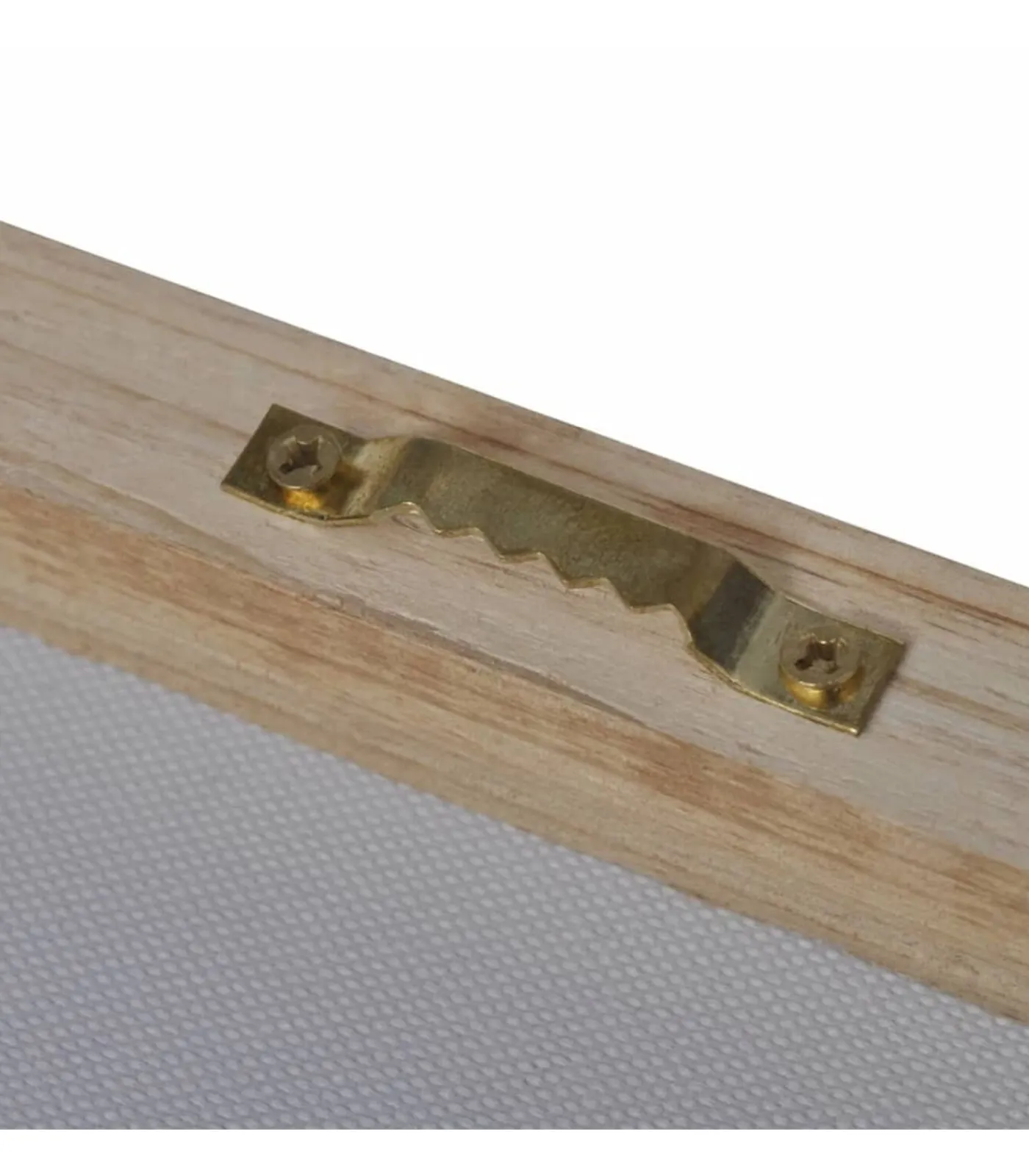 Canvas muurdruk set zandstrand met hangmat 100 x 50 cm Decoratie