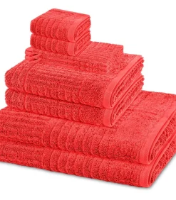 Discount Carre - 8-delige handdoeken set Badset