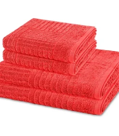 New Carre - 4-delige handdoeken set Badset