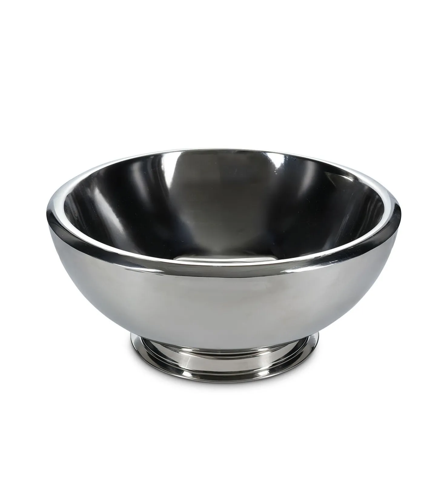 New Champagnekoeler teil 42,5xH19cm dubbelwandig zilver Bar Keukenaccessoires