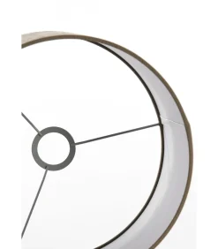 Online Cilinder Lampenkap Chelsea - Zilver - Ø30x21cm Lampenkappen