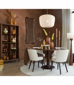 New Cilinder lampenkap Disli - Crème - Ø40cm Lampenkappen