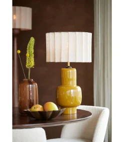 Outlet Cilinder lampenkap Disli - Crème - Ø35cm Lampenkappen