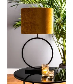 Cilinder Lampenkap Gemstone - Goud - Ø40x30cm Lampenkappen