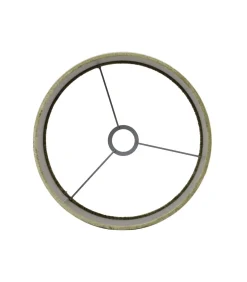 Outlet Cilinder Lampenkap Gemstone - Olijfgroen - Ø30x21cm Lampenkappen