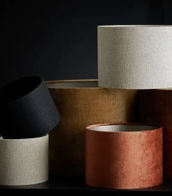 Sale Cilinder Lampenkap Livigno - Naturel - Ø20x15cm Lampenkappen