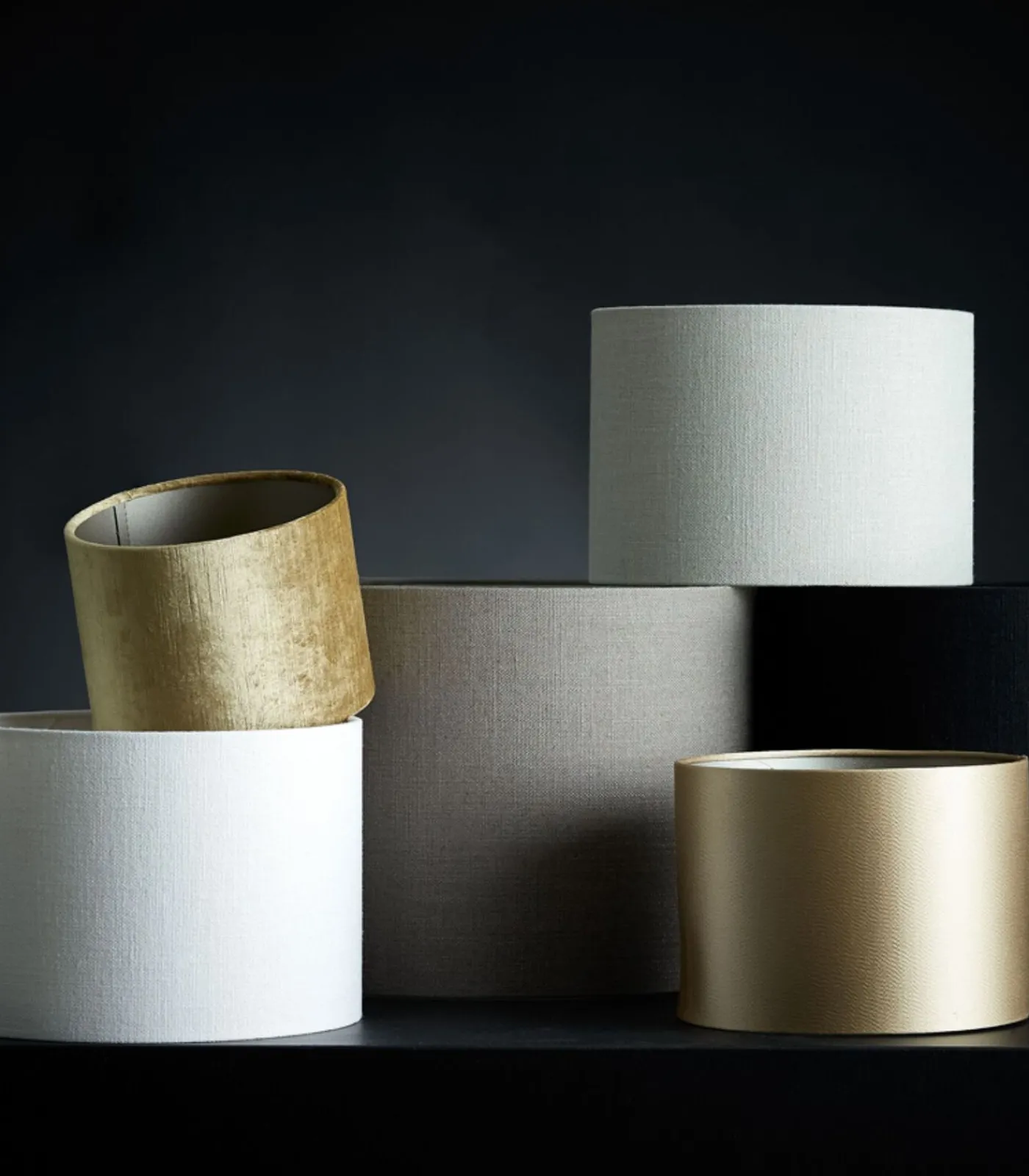 Hot Cilinder Lampenkap Livigno - Naturel - Ø30x21cm Lampenkappen