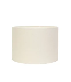 Discount Cilinder Lampenkap Livigno - Eiwit - Ø40x30cm Lampenkappen