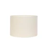 New Cilinder Lampenkap Livigno - Eiwit - Ø30x21cm Lampenkappen