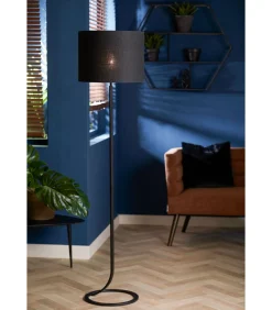 Cilinder lampenkap Livigno - Zwart - Ø40x30cm Lampenkappen