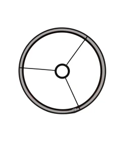 Online Cilinder Lampenkap Livigno - Zwart - Ø30x21cm Lampenkappen