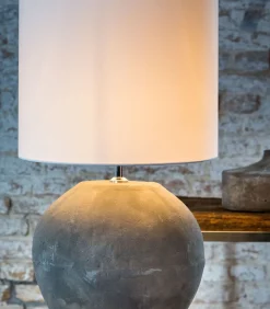 Hot Cilinder lampenkap Polycotton - Wit - Ø50x38cm Lampenkappen