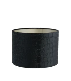 Clearance Cilinder Lampenkap Praya - Zwart - Ø30x21cm Lampenkappen