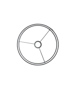 Discount Cilinder lampenkap Sendai - Zwart - Ø30x21cm Lampenkappen