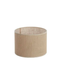 Outlet Cilinder lampenkap Sendai - Bruin - Ø30x21cm Lampenkappen
