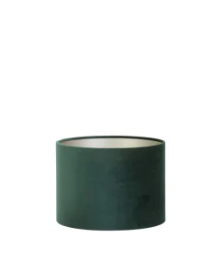 Best Cilinder Lampenkap Velours - Dutch Green - Ø30x21cm Lampenkappen