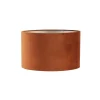 Discount Cilinder Lampenkap Velours - Terra - Ø35x21cm Lampenkappen
