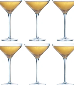 Sale Cocktailglazen New Martini - 210 ml - 6 stuks Glazen & Karaffen