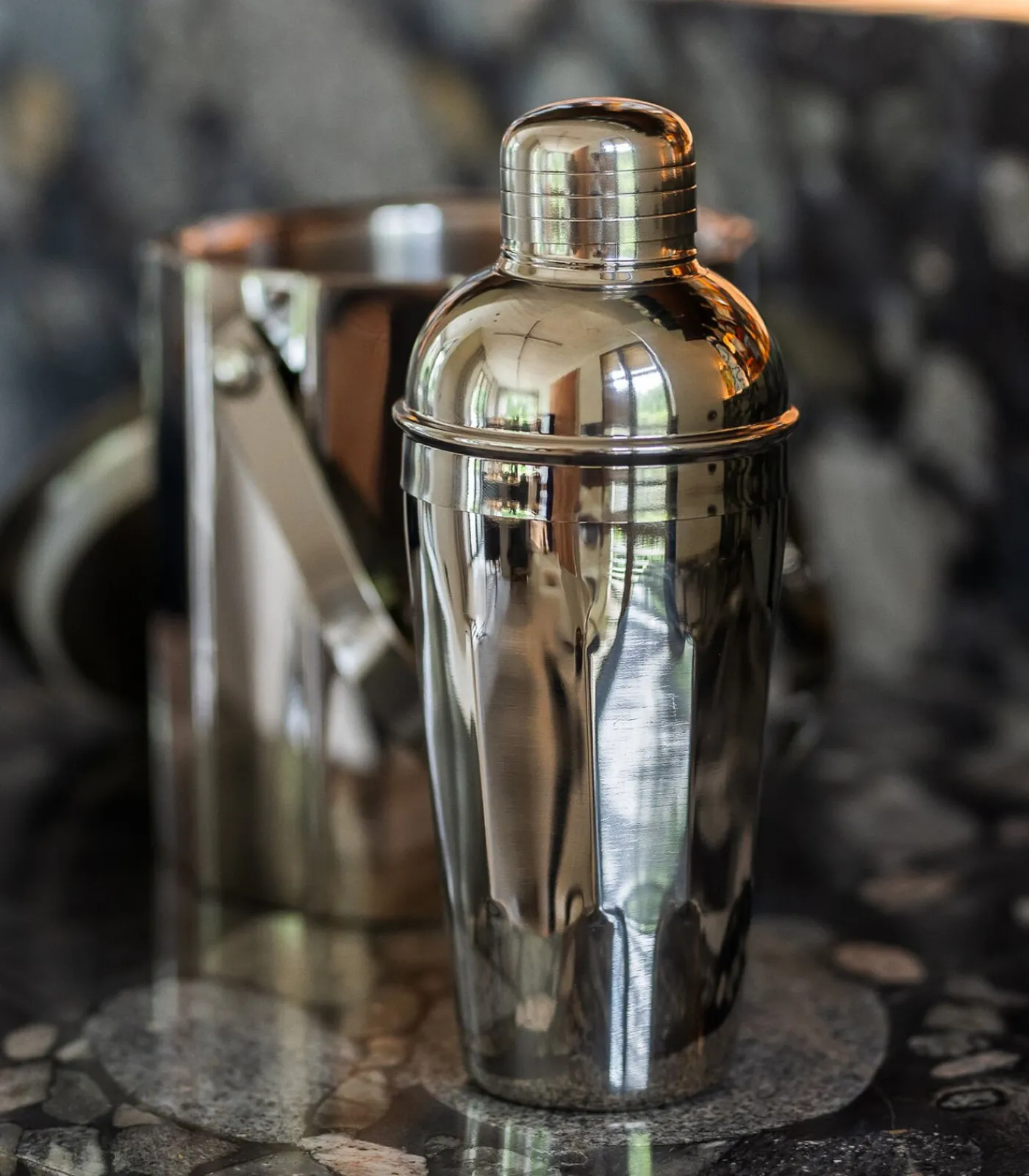 Discount Cocktailshaker 50cl zilver Nox Glazen & Karaffen