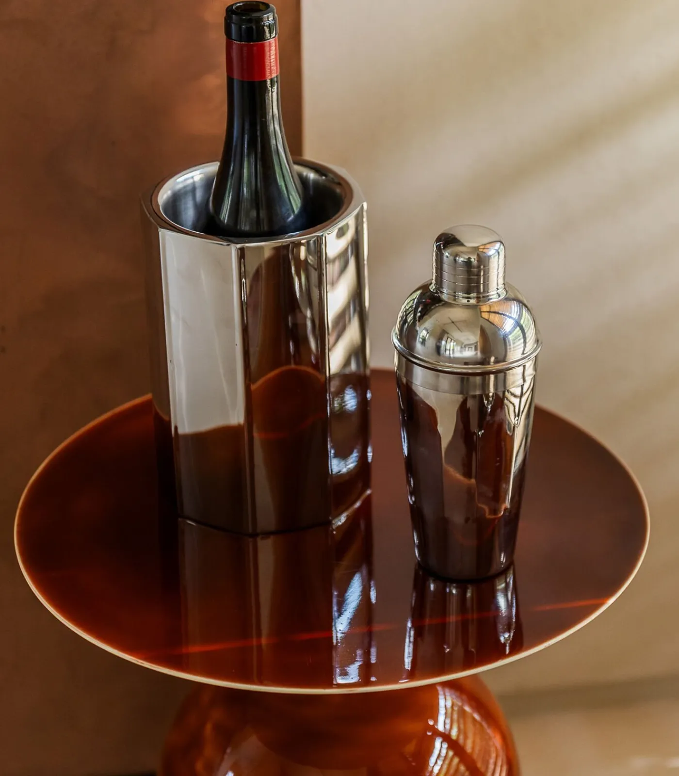 Discount Cocktailshaker 50cl zilver Nox Glazen & Karaffen