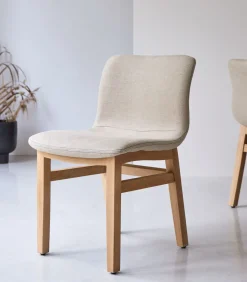 Discount Cocoon - Linen stoel van eikenhout Stoelen