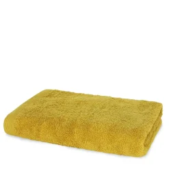 Hot COMO - badlaken 100x150 Mustard Handdoeken