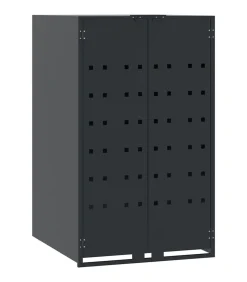 Hot Containerberging 5 containers 345x79x117 cm staal antraciet Manden En Bakken