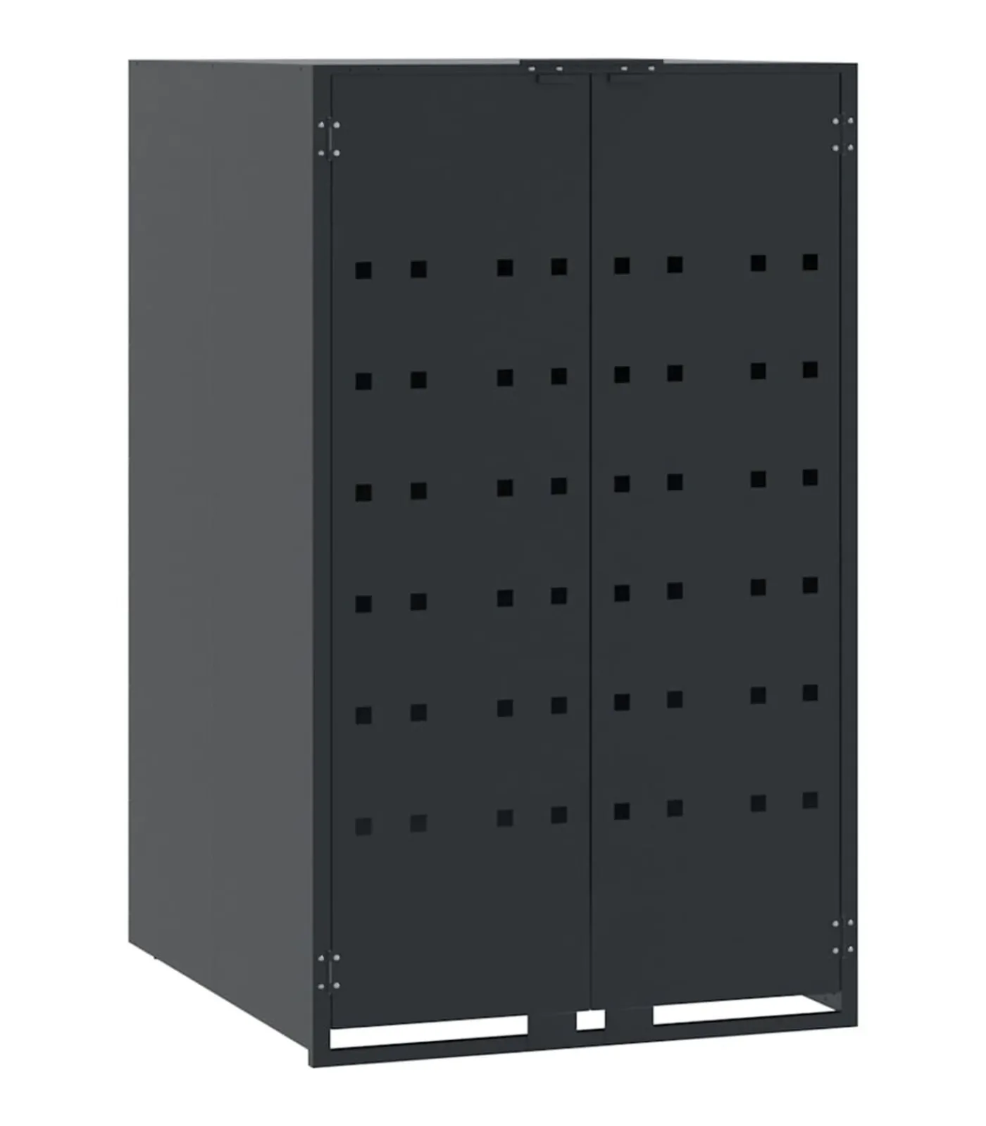 Hot Containerberging 5 containers 345x79x117 cm staal antraciet Manden En Bakken