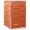 Hot Containerberging enkel 69x77,5x112,5 cm roestvrij staal Manden En Bakken