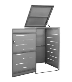 Best Containerberging enkel 69x77,5x112,5 cm roestvrij staal Manden En Bakken