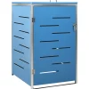 Clearance Containerberging enkel 69x77,5x112,5 cm roestvrij staal Manden En Bakken