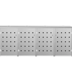 Clearance Containerberging vierdubbel 240 L roestvrij staal Manden En Bakken