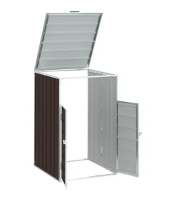 Best Containerberging voor 1 container 72x81x115 cm staal bruin Manden En Bakken