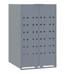 Online Containerberging voor 1 container 69x79x117 cm staal grijs Manden En Bakken