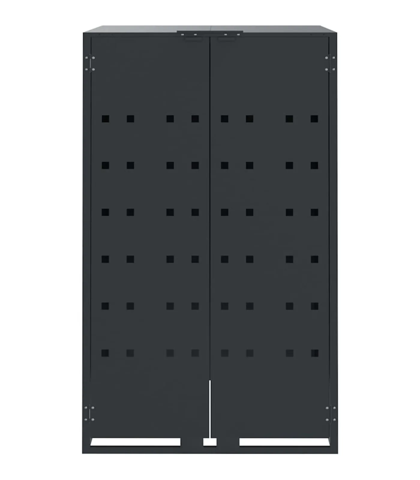Online Containerberging voor 1 container 69x79x117 cm staal antraciet Manden En Bakken