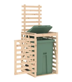 New Containerberging 84x90x128,5 cm massief grenenhout Manden En Bakken