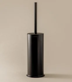 Clearance toiletborstelhouder Geyser zwart mat vrijstaand Toiletaccessoires