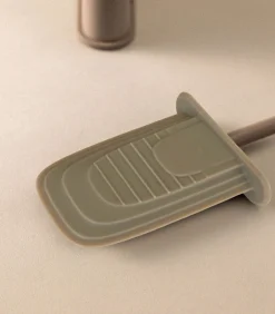 Clearance toiletborstelhouder chroom Flat Silicon Toiletaccessoires