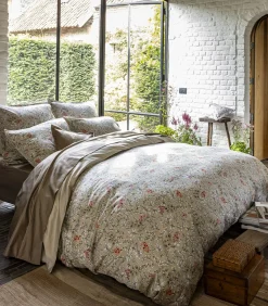 Sale Cueillette - Effen kussensloop in biologisch katoen satijn Kussenslopen