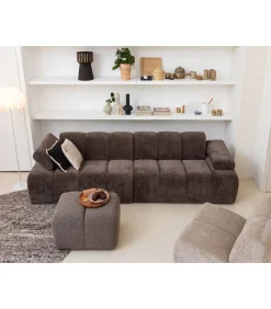 Outlet Dalia vloerlamp - Papier - Wit - 150xØ50 cm Vloerlampen