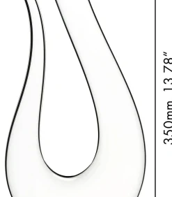 Outlet Decanteerkaraf Amadeo - 1.5 liter Glazen & Karaffen