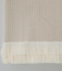 Online Deken 2 personen Corda 200x220 cm Crème Bedspreien